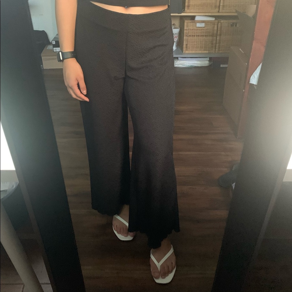 Zara Flowy Black Pants